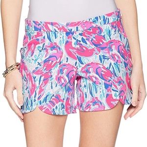 Lilly Pulitzer Women's Hazelle Stretch Short, Cosmic Coral Cracked up